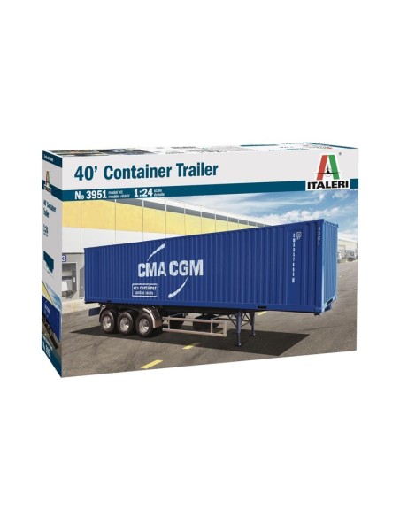 1:24 40' CONTAINER TRAILER