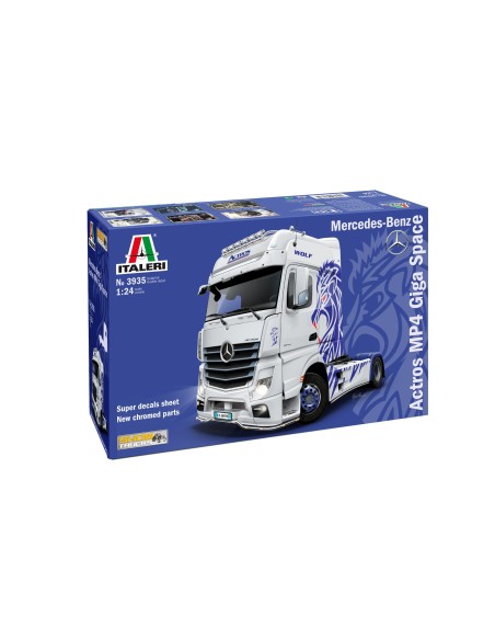 1:24 M.B. ACTROS MP4 GIGASPACE SHOW TRUCKS