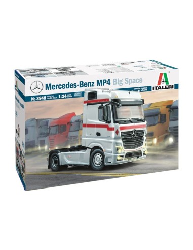 1:24 MERCEDES BENZ MP4 BIG SPACE SHOW TRUCK