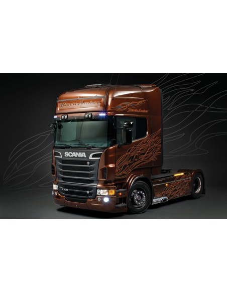 1:24 SCANIA R730 ''BLACK AMBER''