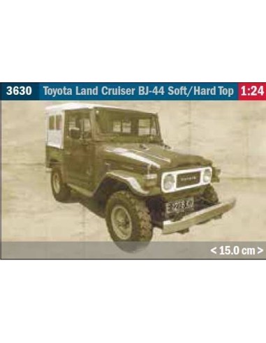 1:24 TOYOTA BJ-44 LAND CRUISER SOFT TOP/HARD TOP