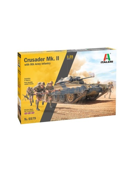 1:35 CRUSADER MK.II WITH 8TH ARMY INFANTRY