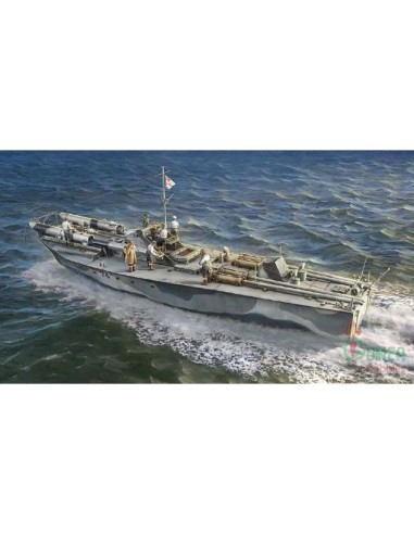 1:35 VOSPER 74 TORPEDO BOAT WITH CREW