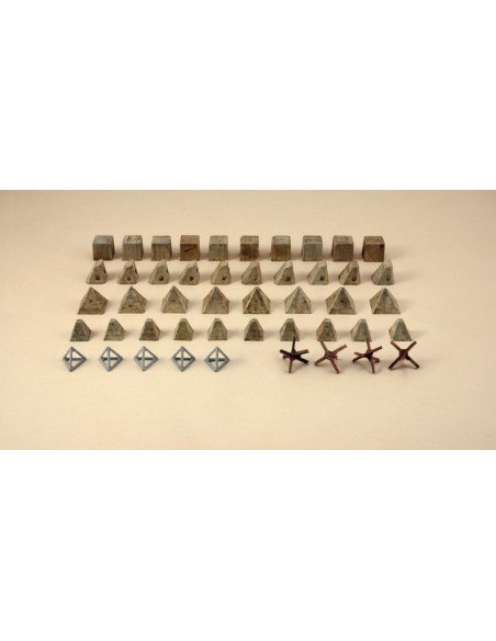 1:72 ANTI TANK OBSTACLES