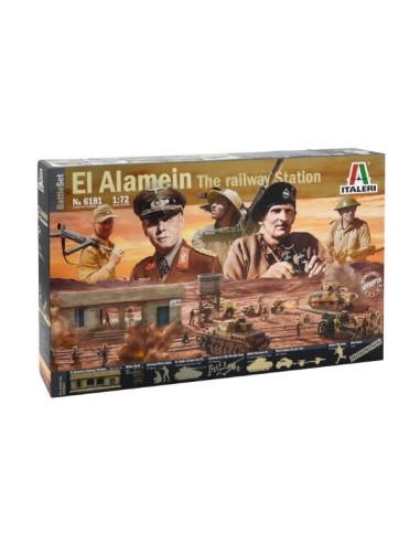 1:72 EL ALAMEIN BATTLE- THE RAILWAY STATION