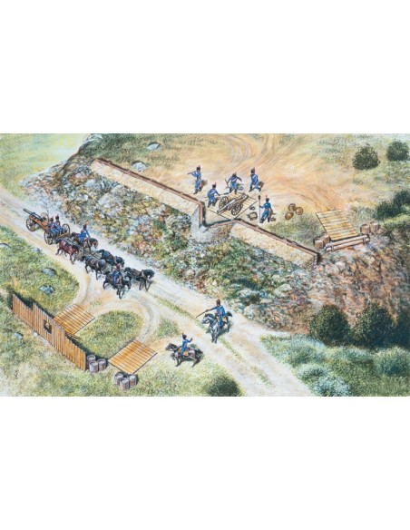 1:72 FRENCH ARTILLERY SET -NAP WARS