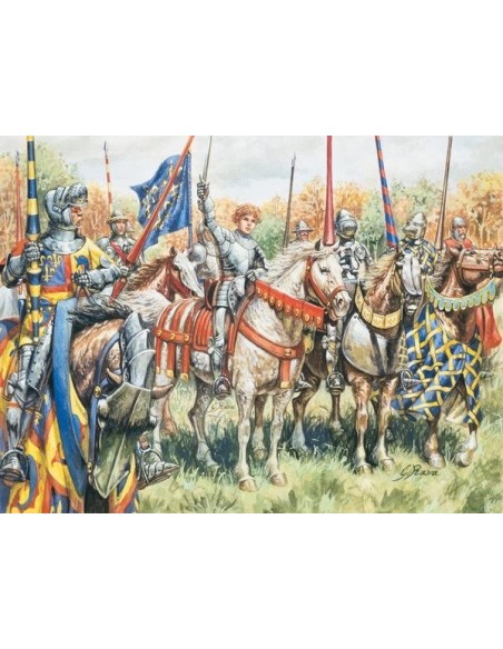 1:72 FRENCH WARRIORS (100 YEARS WAR)