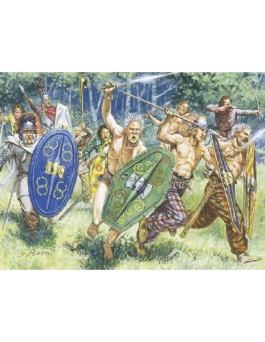 1:72 GAULS WARRIORS -I-II CENTURY B.C.