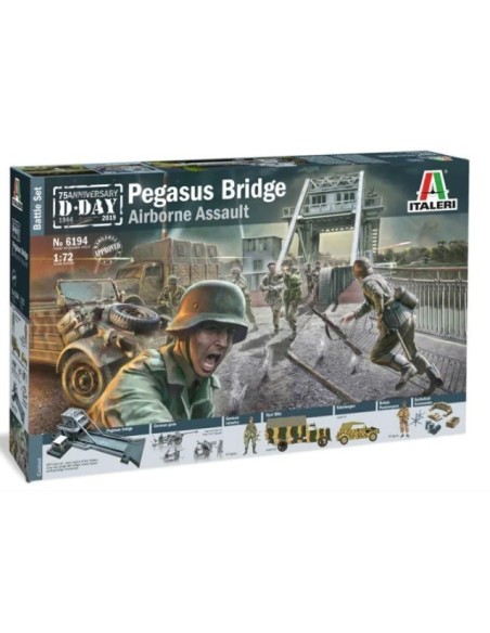 1:72 PEGASUS BRIDGE GLIDER ASSAULT BATTEL SET