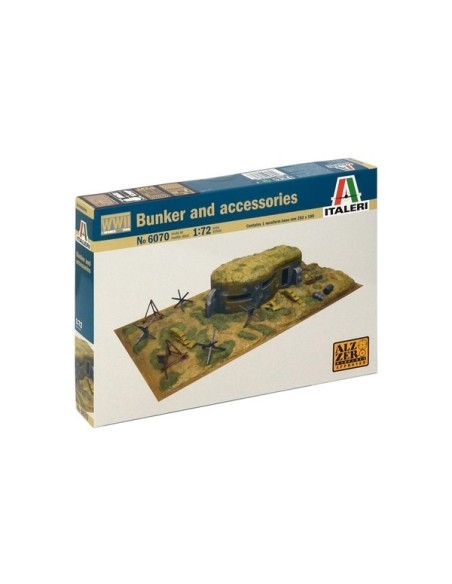 1:72 WWII-BUNKER AND ACCESSORIES