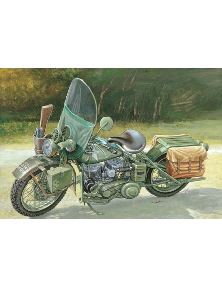 1:9 WLA 750 U.S.ARMY WWII MOTORCYCLE