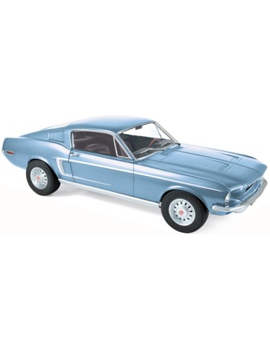 1:12 FORD MUSTANG FASTBACK GT 1968- LIGHT BLUE MET