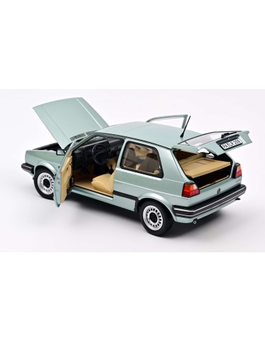 1:18 VW GOLF CL 1987-LIGHT GREEN METALLIC