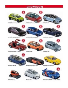 1:64 Display 42 models assorted Showroom