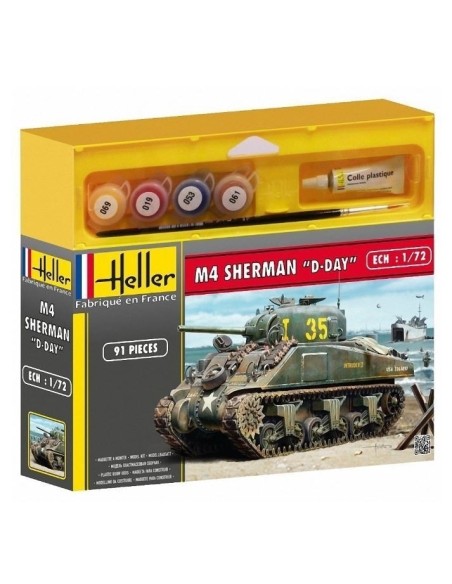 1:72 M4 SHERMAN "D-DAY"