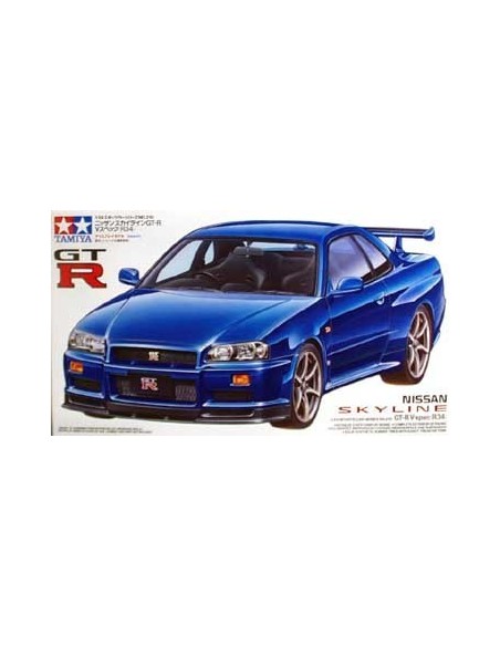 1:24 NISSAN SKYLINE GT-R V-SPEC R34