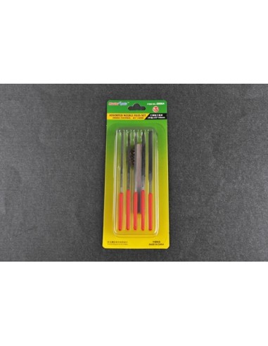 Assorted needle iles set (Middle Toothed)