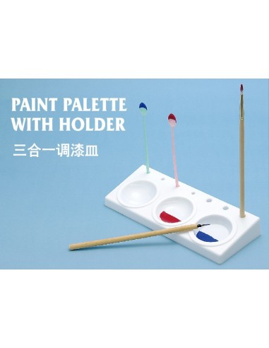 Paint Palette with Holder