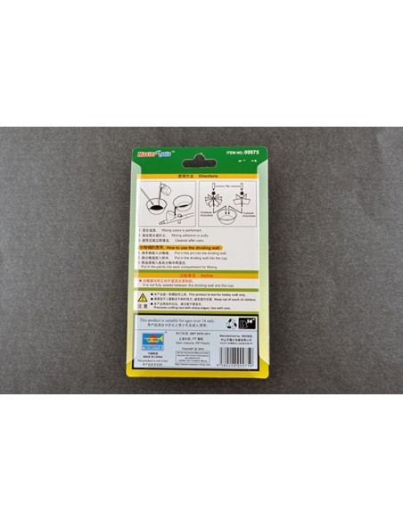 Paint Pallet (L) with Partition Wall