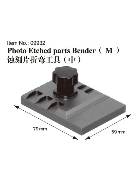 Photo Etched parts Bender (M)