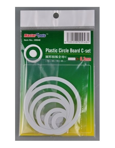 PLASTIC CIRCLE BOARD C-SET 0.3MM