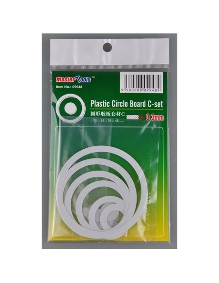 PLASTIC CIRCLE BOARD C-SET 0.3MM