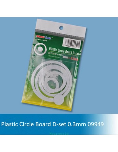 Plastic Circle Board D-set - 0.3mm