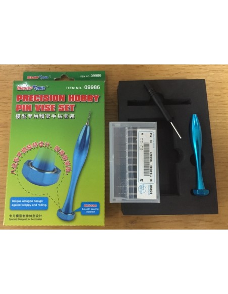 Precision Hobby Pin Vise Set (0.3-1.2)
