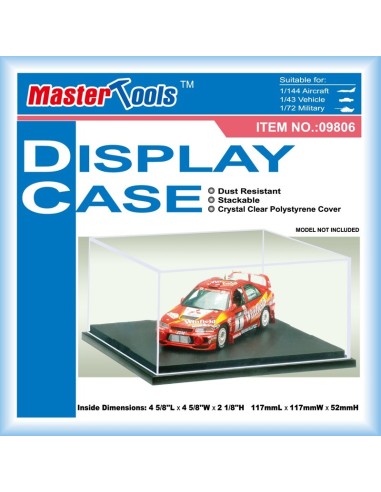 QS Plastic Transparent Case -117x117x52mm