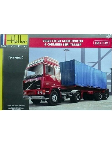 1:32 VOLVO F12-20 GLOBE TROTTER & CONTAINER SEMI T