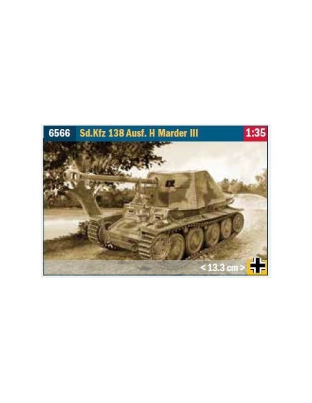 1:35 SDKFZ 138 AUSF.H MARDER III W/CREW