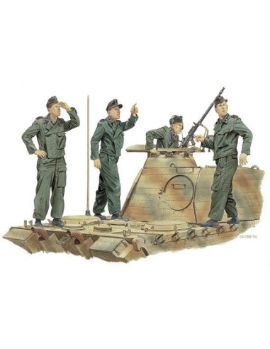 1:35"Achtung-Jabo!" Panzer Crew (France 1944)N