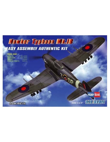 1:72 Hawker Typhoon Mk.IB Fighter