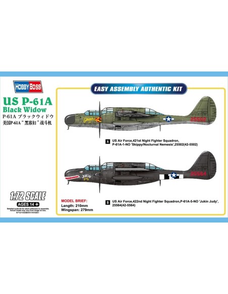 1:72 US P-61A Black Widow