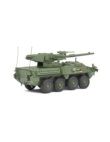 1:48 M1128 MGS STRYKER - GREEN CAMO
