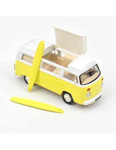 143 VOLKSWAGEN COMBI T2B CAMPER VAN 1973 YELLOW