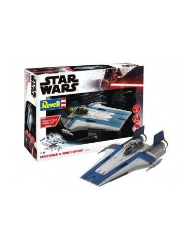 1:24 RESISTANCE A-WING FIGHTER BLUE