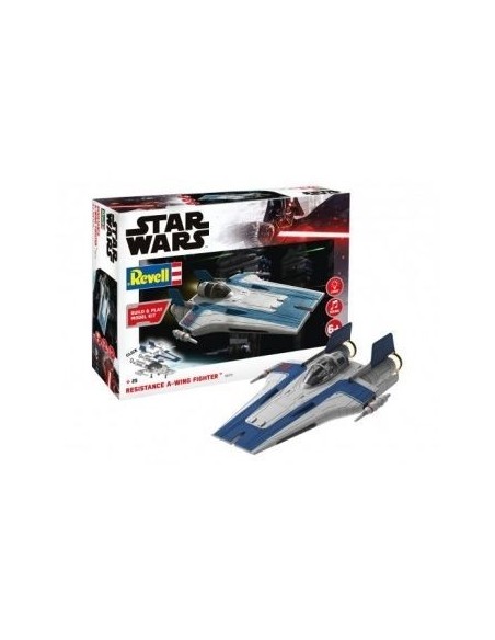 1:24 RESISTANCE A-WING FIGHTER BLUE