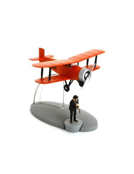 PLANE TINTIN  28- BIPLAN D'ACROBATIES (G-BAI)