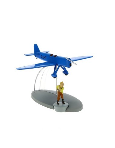 PLANE TINTIN 31- BLUE RACING PLANE