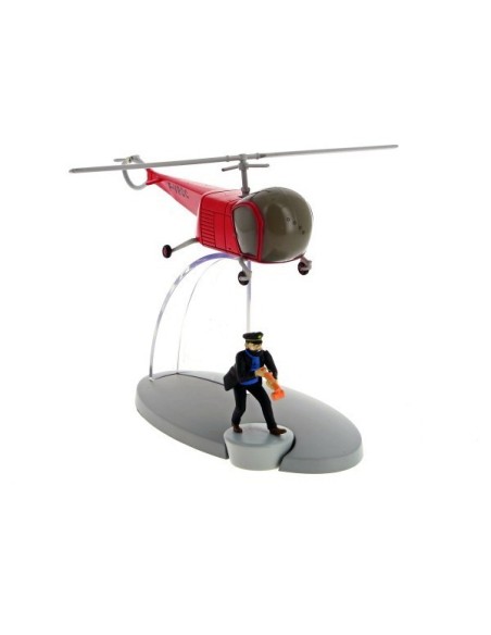 PLANE TINTIN 36- BORDURIAN AGENTS' HELICOPTER