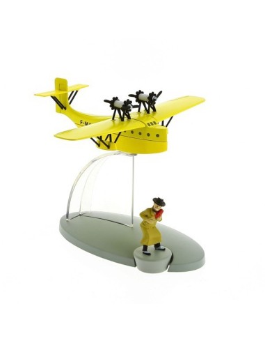 PLANE TINTIN 45- POSTAL SERVICE SEAPLANE