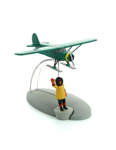 PLANE TINTIN 49- PROFESSOR NIELSEN'S GREEN PLANE