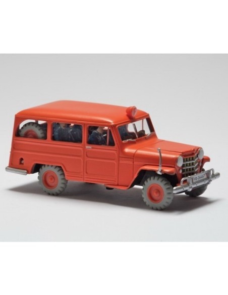 VOITURE TINTIN 2 -JEEP POMPIERS 21