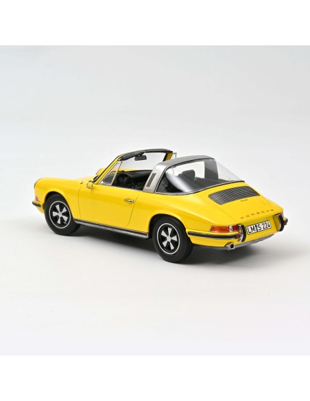 1:18 PORSCHE 911 E TARGA 1969 YELLOW