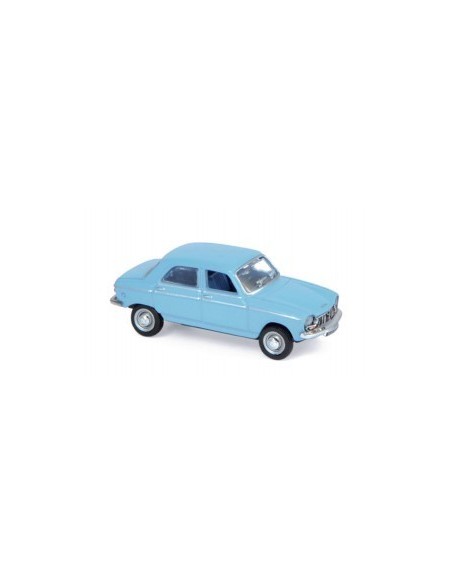 1:87 PEUGEOT 204 1966- LIGHT GREEN x4