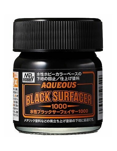 AQUEOUS BLACK  SURFACER 1000 40ML