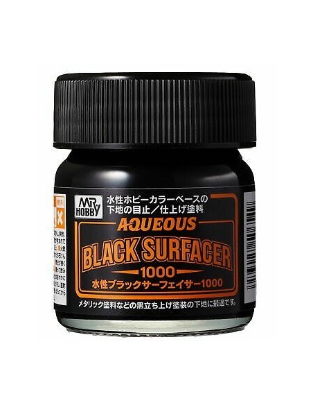 AQUEOUS BLACK  SURFACER 1000 40ML