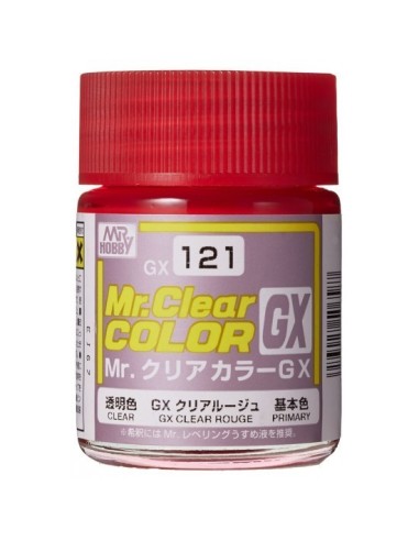 MR COLOR GX 18ML CLEAR ROUGE