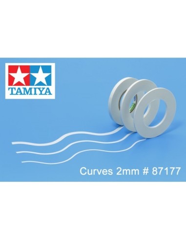 MASKING TAPE FOR CURVES 2MM